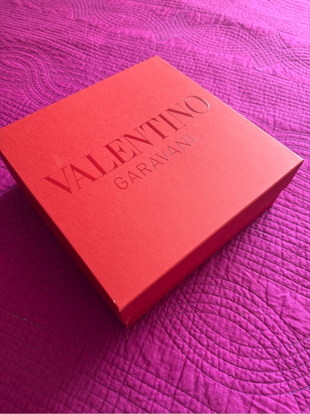 Valentino Garavani Authentic Empty Shoe Gift Storage Box